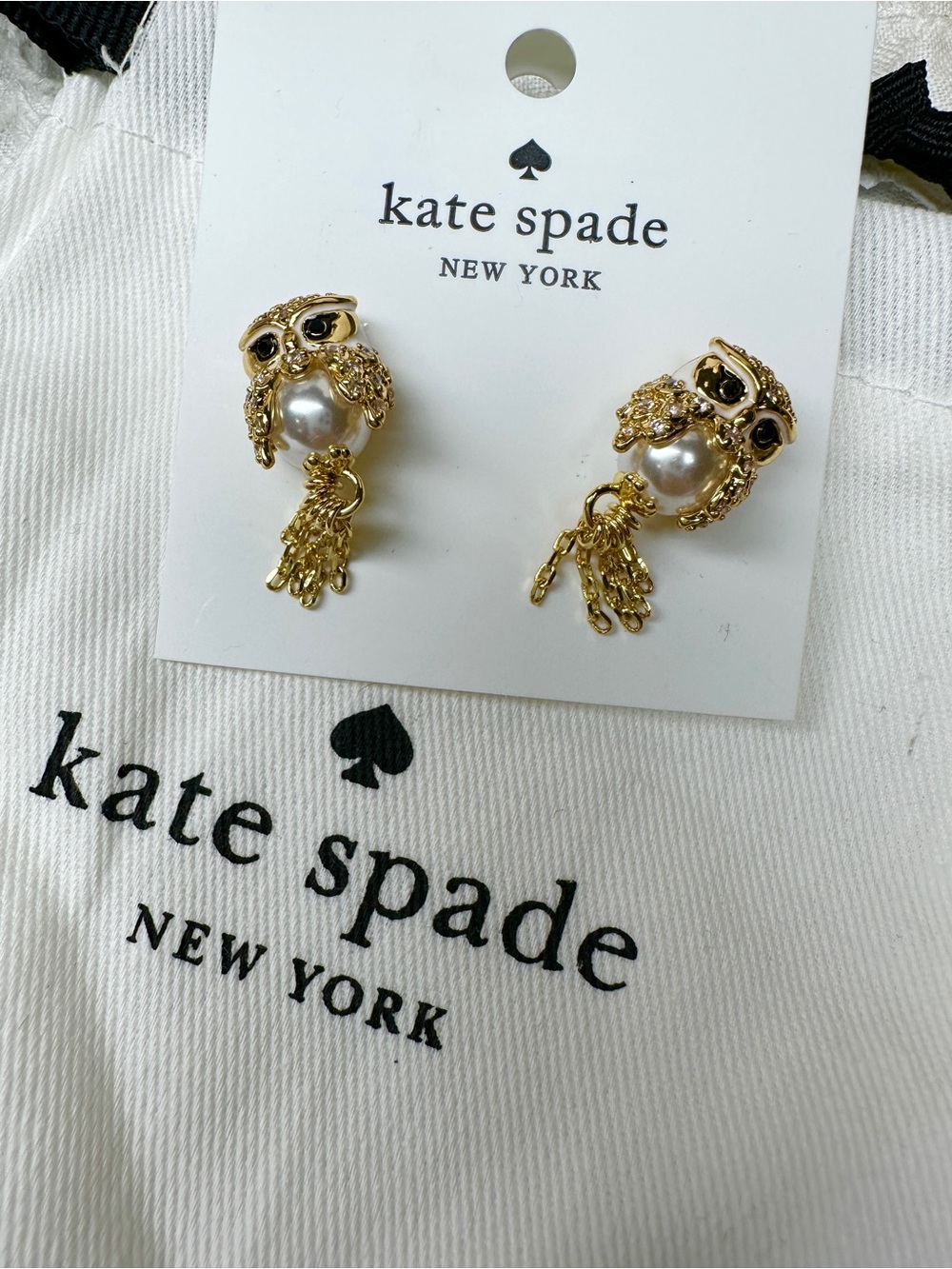 Kate Spade ♠️ 🦉 Owls Stud Earrings
